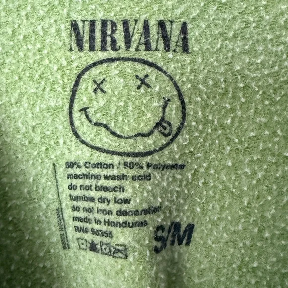 Urban Outfitters Green Nirvana Graphic Sweater - Picture 7 of 7